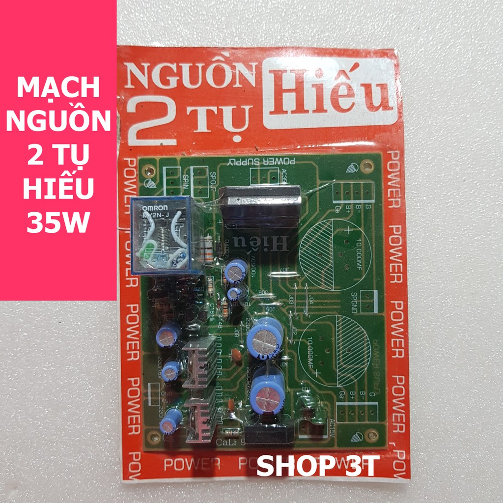 Mạch Nguồn Công Suất Amply 35V - 2 Tụ