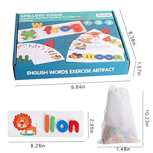 Ghép Từ Tiếng Anh (Spelling Game) Theo Thẻ Cho Bé-Đồ Chơi Giáo Dục