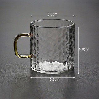 Cốc thuỷ tinh sần 200ml