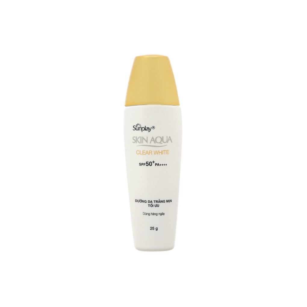 Sữa chống nắng dưỡng ẩm phục hồi da hư tổn Sunplay Skin Aqua Clear White SPF50+PA++++ 25g