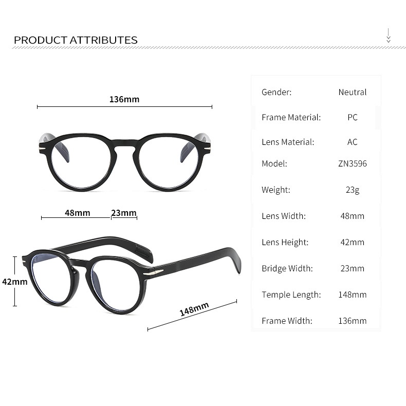 Mắt Kính Chống Bức Xạ Và Ánh Sáng Xanh Dành Cho Nam Và Nữ