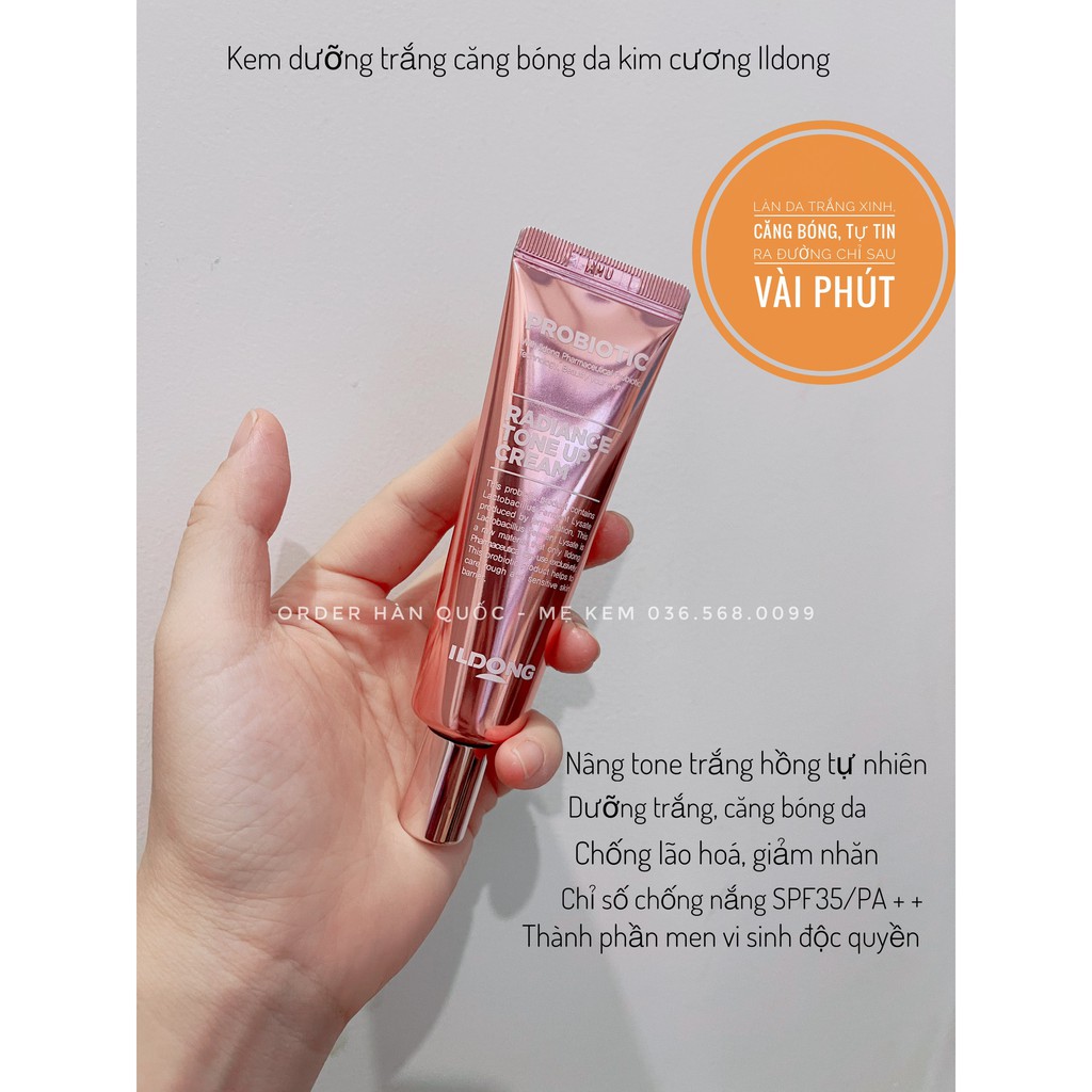 Kem dưỡng trắng nâng tone Ildong Radiance Tone Up Cream