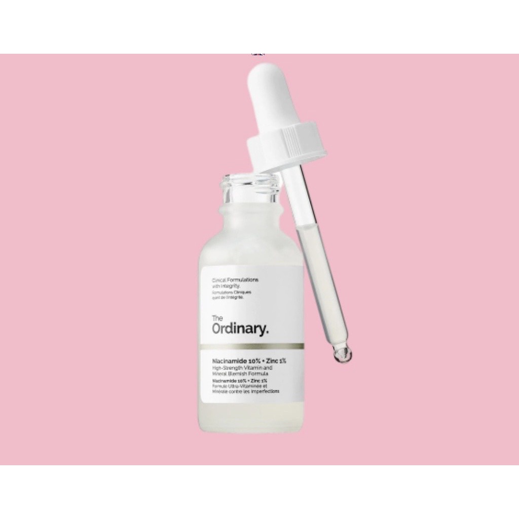 Tinh chất Niacinamide 10% + Zinc 1% - The Ordinary, Tinh Chất Giảm Mụn Thu Nhỏ Lỗ Chân lông