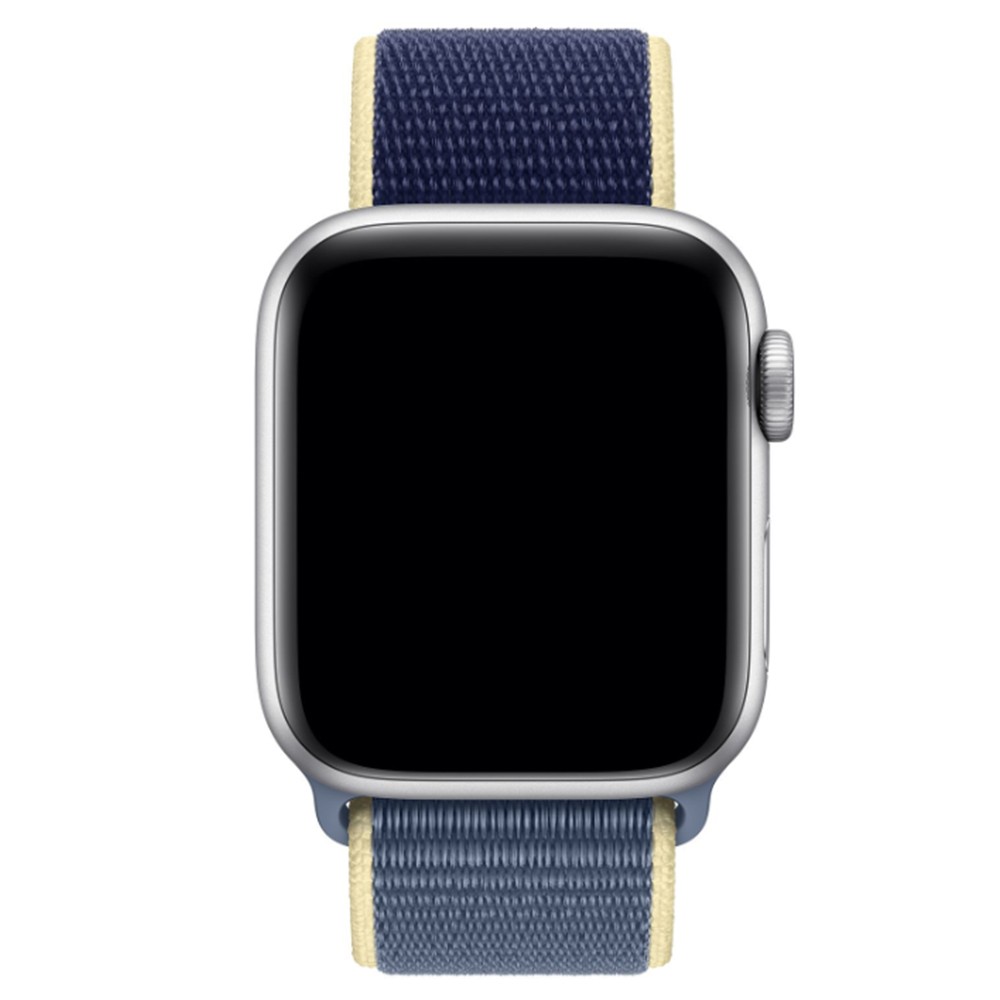 Dây Đeo Sợi Nylon Cho Đồng Hồ Thông Minh Apple Watch Series 6 / 5 / 4 / 3 / 2 / 1 / Se Kích Thước 38mm 40mm 42mm 44mm