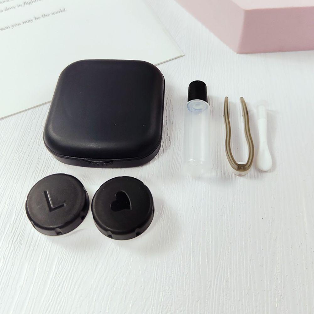 LILYES Hộp Đựng Kính Áp Tròng Mini Màu Kẹo Dễ Thương Cho Nam Nữ Ốp