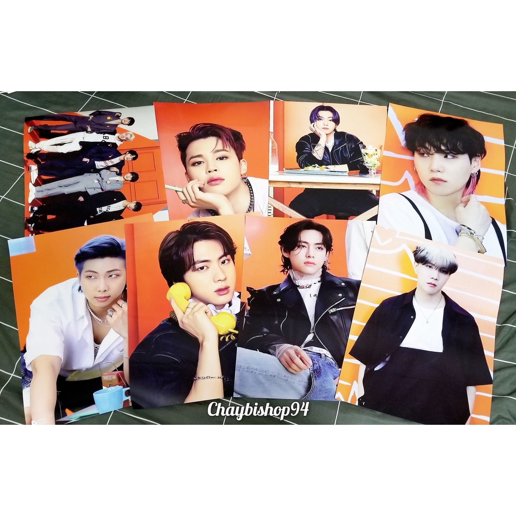 Set 8 poster BTS A3 (combo 8 ảnh BTS A3)