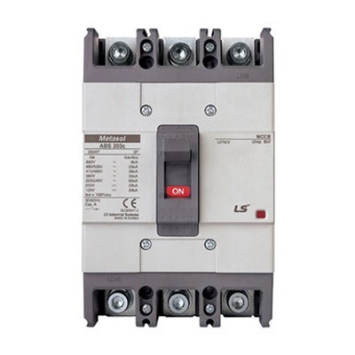 Cầu dao điện MCCB LS ABS203c 3P 42kA 125A, 150A, 175A, 200A, 225A, 250A
