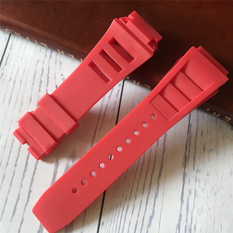 Dây Đồng Hồ Đeo Tay Rich Miller Richard Miller Bằng silicone Chống Thấm Nước 25mm