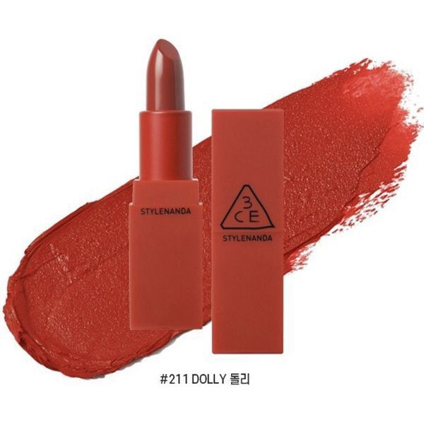 Cathy Son Thỏi 3CE Red Recipe Matte Lip Color hàng auth [211, 211]