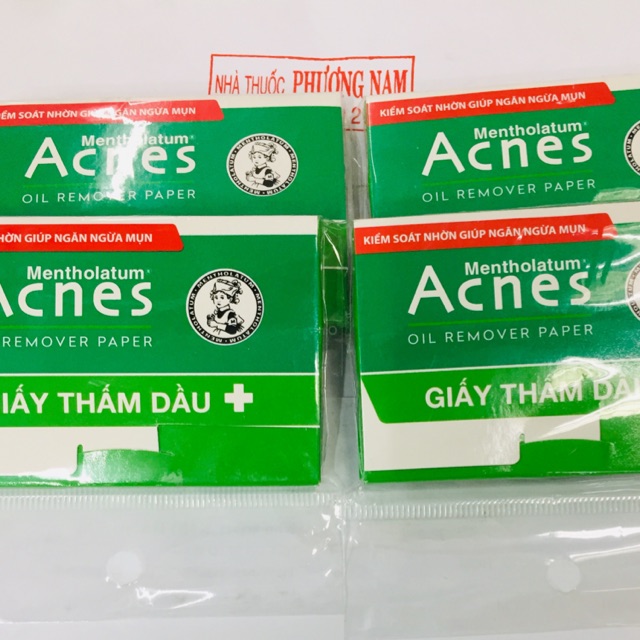 Giấy thấm dầu Acnes(100 tờ)