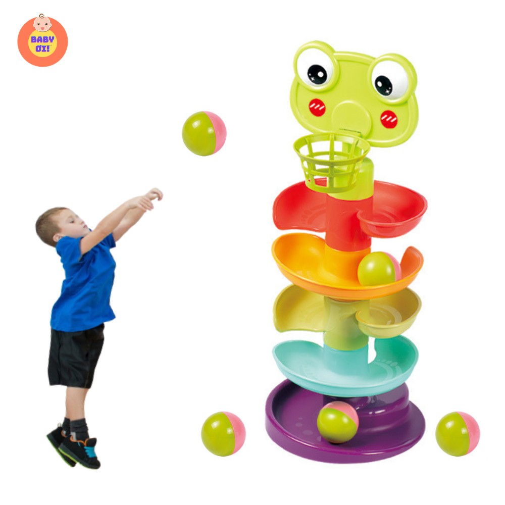Bộ đồ chơi bóng rổ, ném bóng dành cho bé từ 1 tuổi trở lên