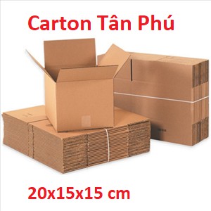 20x15x15 cm - 20 Thùng hộp carton ♥️ FREESHIP ♥️ Giảm 10K Khi Nhập [BAOBITP] - TP20