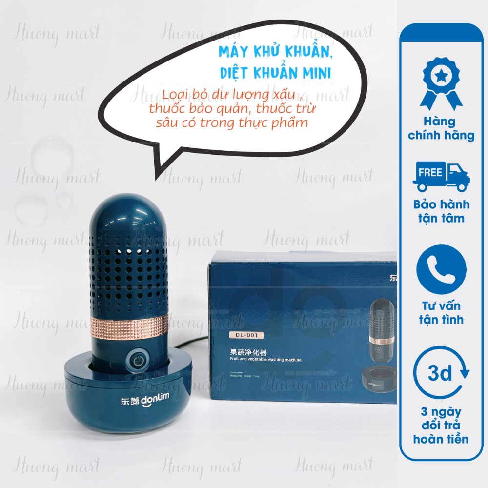 MÁY KHỬ KHUẨN RAU CỦ, THỊT DONLIM