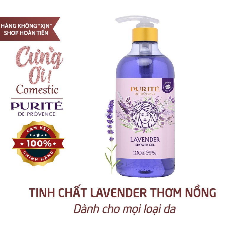 [Date mới 2024] Sữa Tắm Sáng Da Thiên Nhiên 6 Loại Hương 500ML &amp; 850ML