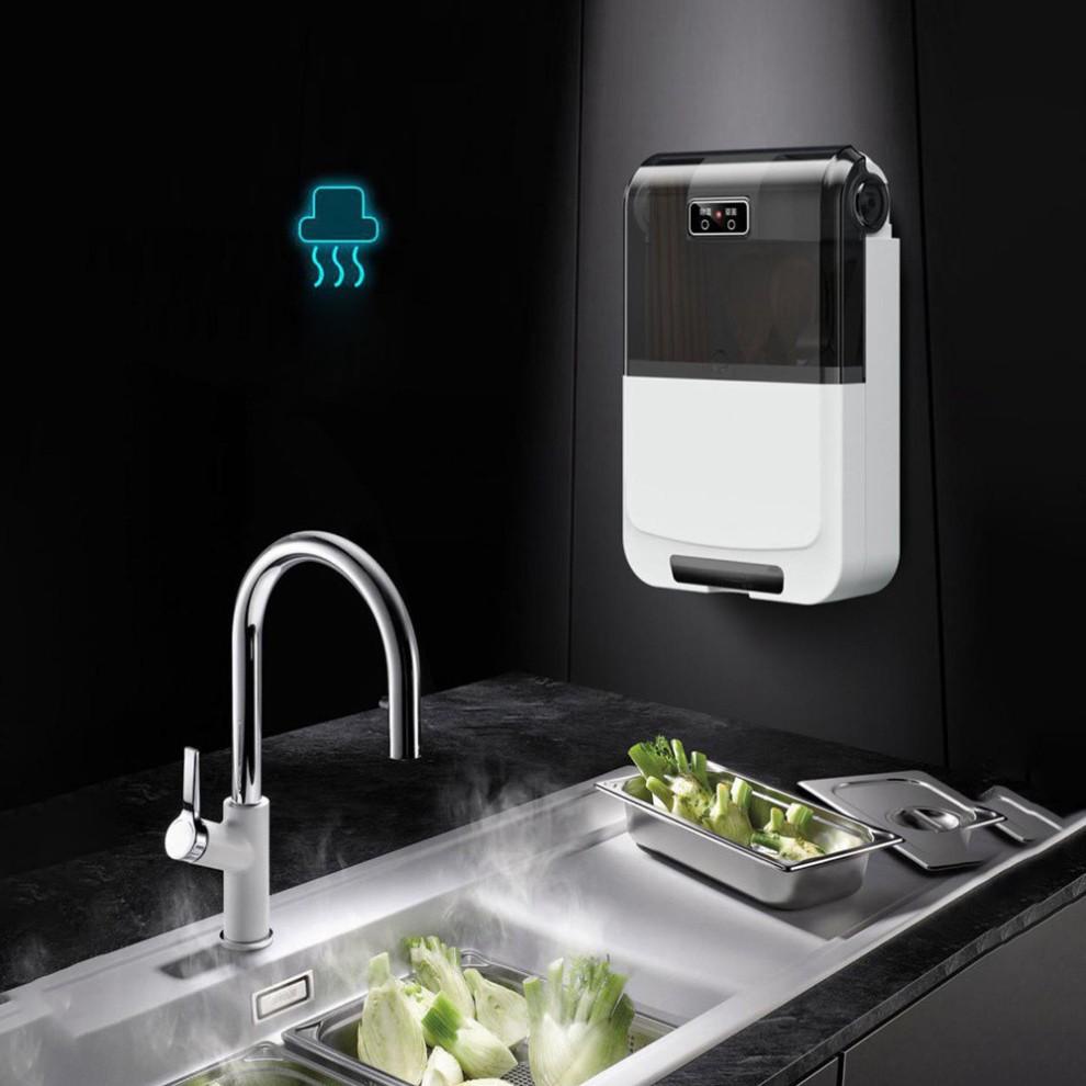 Máy khử khuẩn sấy đũa thìa bằng tia UV treo tường, tránh ẩm mốc, bảo vệ sức khỏe