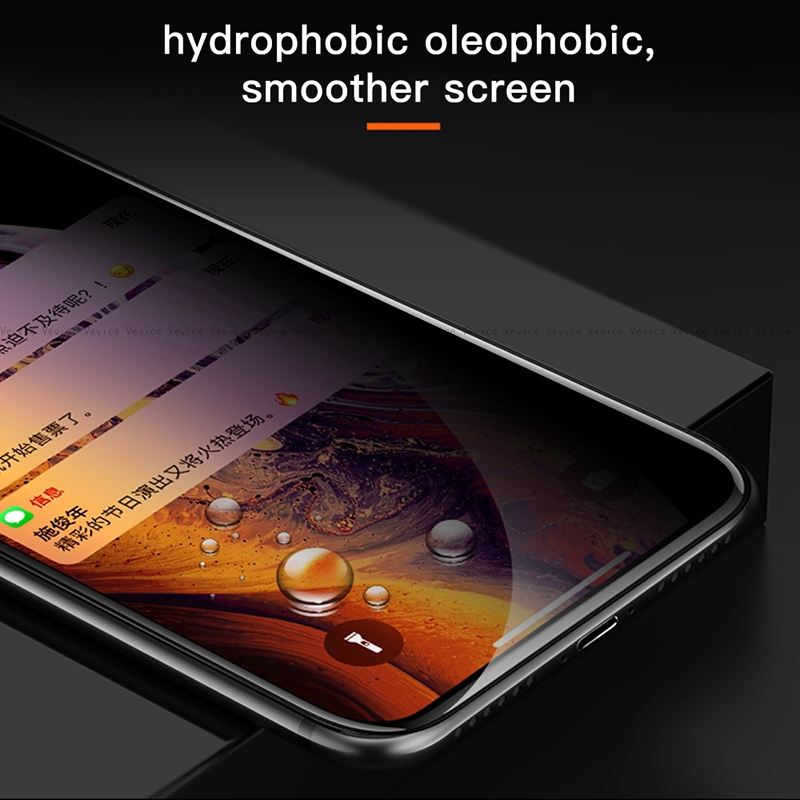 Kính cường lực chống sốc 9H bảo vệ màn hình cho Iphone 11 pro Xs X Xr Max