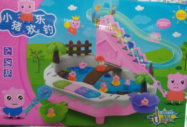 Đồ chơi câu cá,leo thang, đàn 3in1