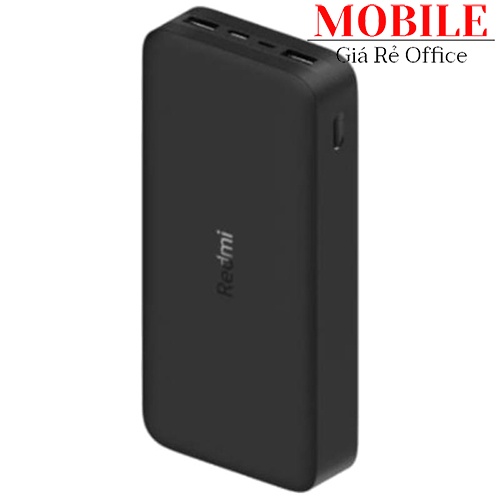 Pin Sạc Dự Phòng Xiaomi Redmi 20000mAh PB200LMZ Tích Hợp Cổng USB Type - C In Hỗ Trợ Sạc Nhanh 18W - Hàng Chính Hãng