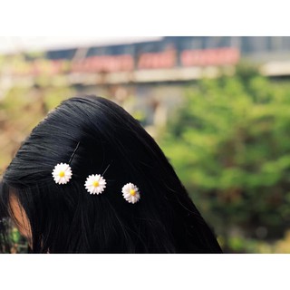 Cặp Tóc Hoa Cúc Họa Mi Siêu Xinh