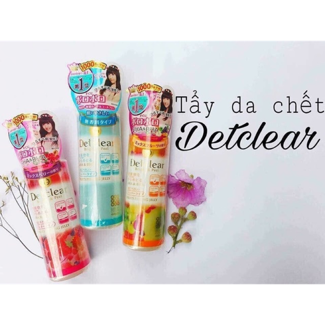 Tẩy da chết detclear 180gr