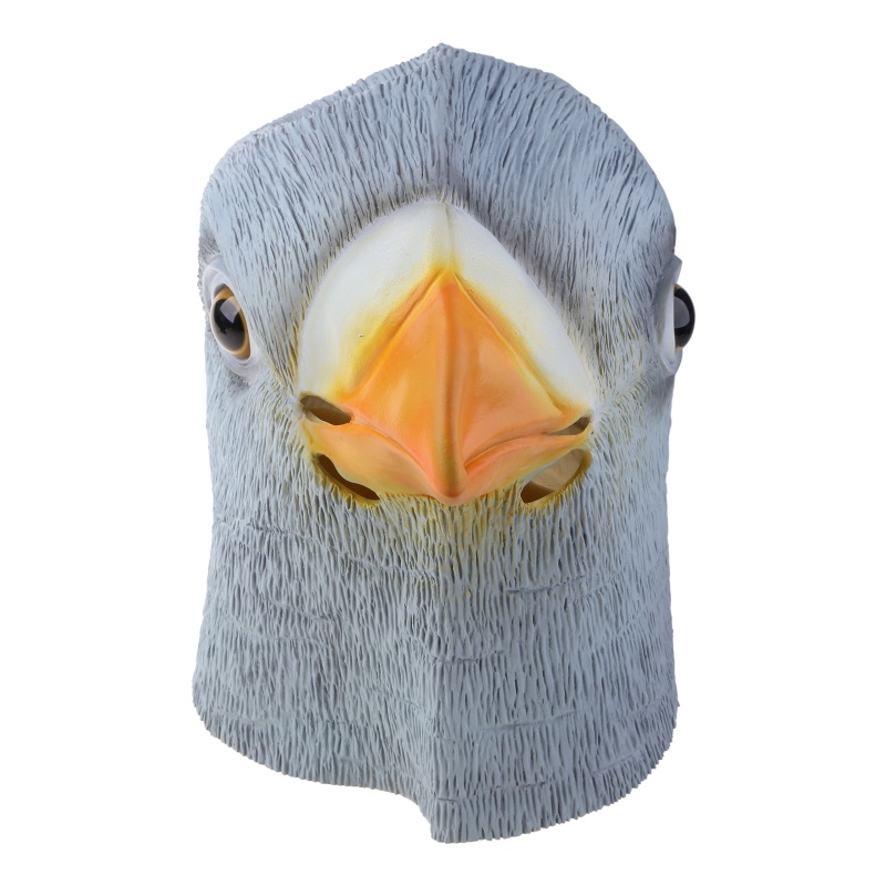 Mặt Nạ Đầu Chim Bồ Câu Không Độc Hại Hóa Trang Halloween