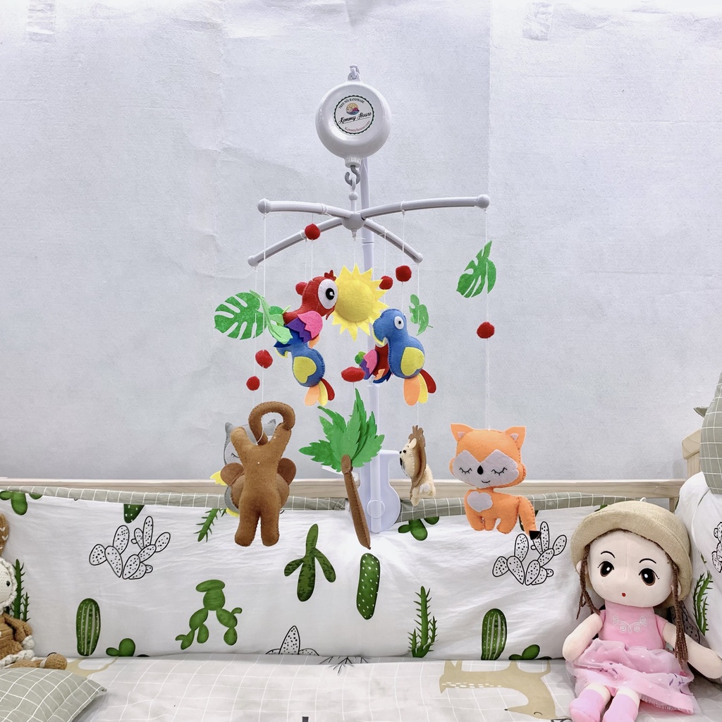 (May thủ công) Mẫu treo nôi chim thú vui nhộn handmade