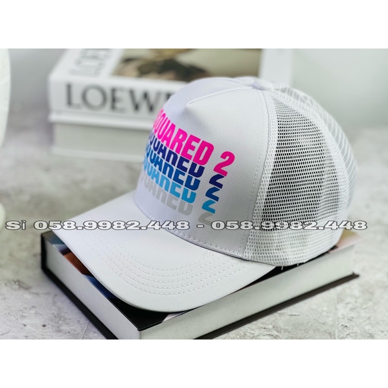 Nón Kết  Phối Lưới DSQUARED2 Thời Trang Xịn Nam Nữ - Mũ Lưới Bóng Chày Thoáng Mát