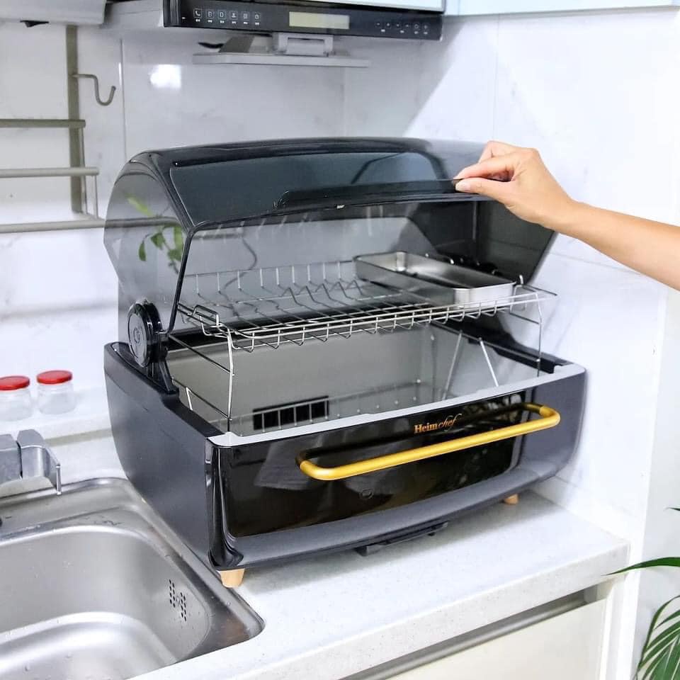 Máy sấy và tiệt trùng chén bát Heimchef, máy tiệt trùng sấy khô bình sữa