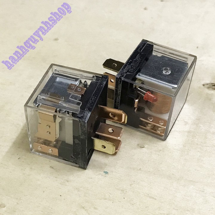 Hộp 10 Rơ Le 5 Chân 12V 100A Hoặc 24V 100A