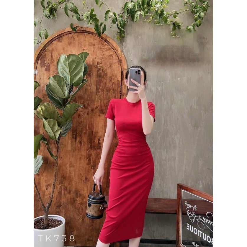 Đầm Body Thun Crocus Dress - D738
