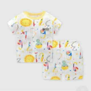Bộ cotton giấy cộc tay