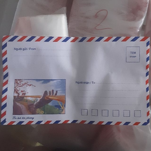 1 tập phong bì loại dày, đẹp