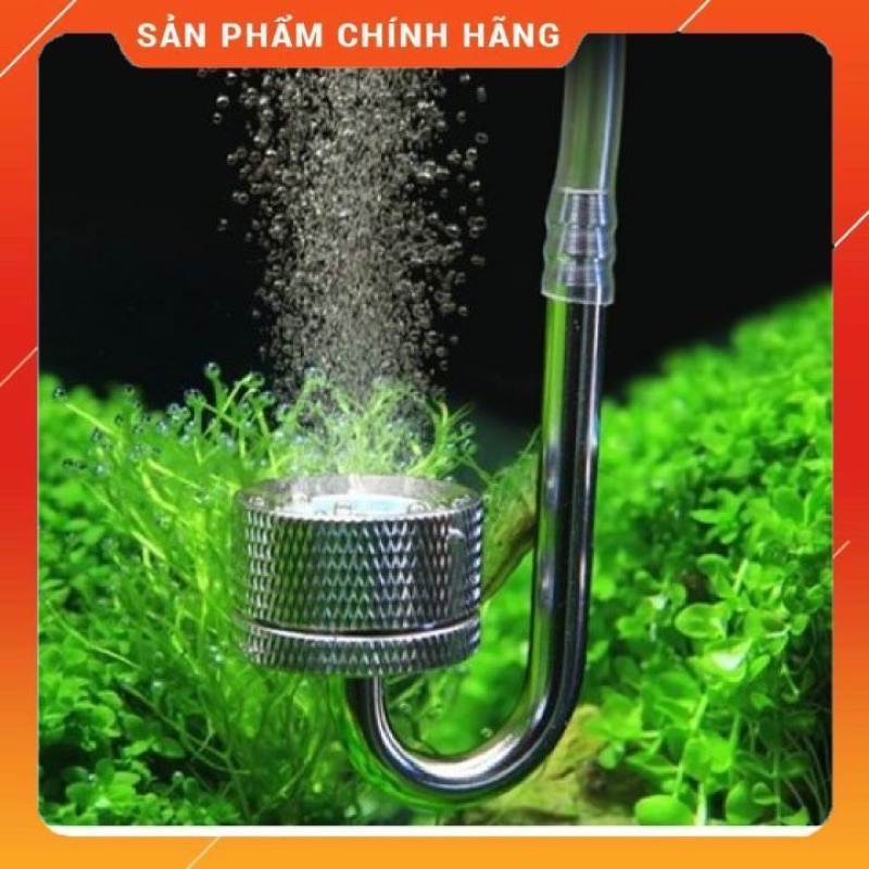 Cốc sủi Co2 inox MUFAN siêu mịn- Có thể thay thế đc viên sủi