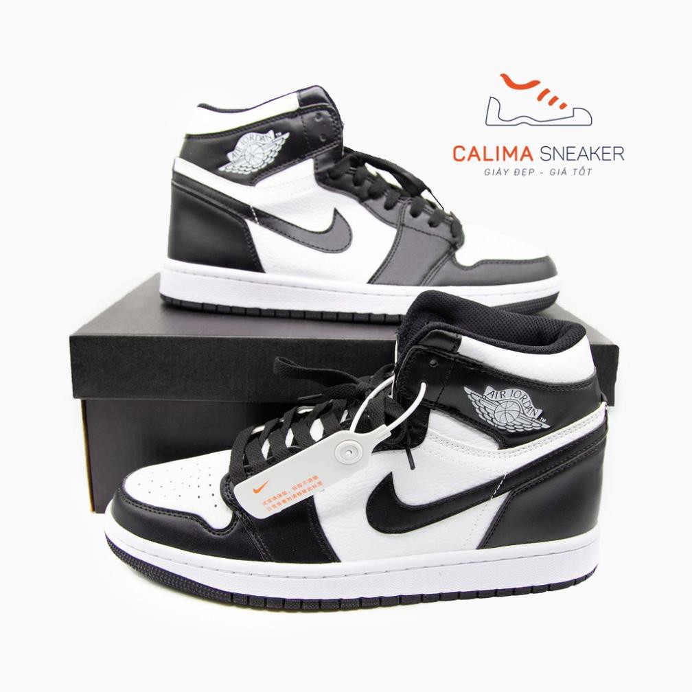 Giày sneaker nam, giày sneaker nữ JD1 Panda/giày jd cổ cao Panda Đen Trắng nam nữ 36-43