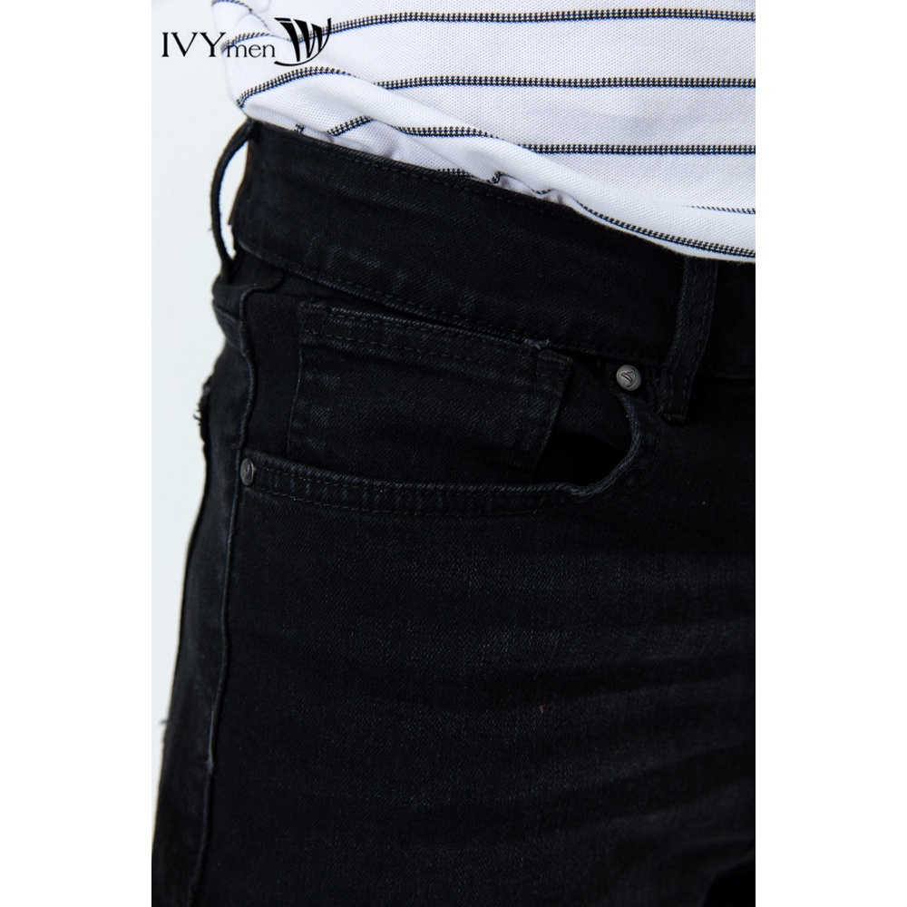 Quần sooc jeans nam IVY moda MS 23E2614