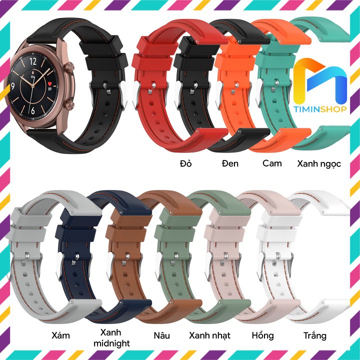 Dây đeo Samsung Watch 3/ 4/ 4 Classic - Chất Silicone (DSC)