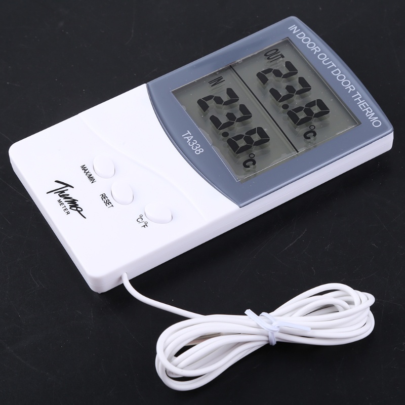 Đồng Hồ Đo Nhiệt Độ Max / Min Bằng Nhựa Chất Lượng Cao Dùng Trong Nhà Và Ngoài Trời