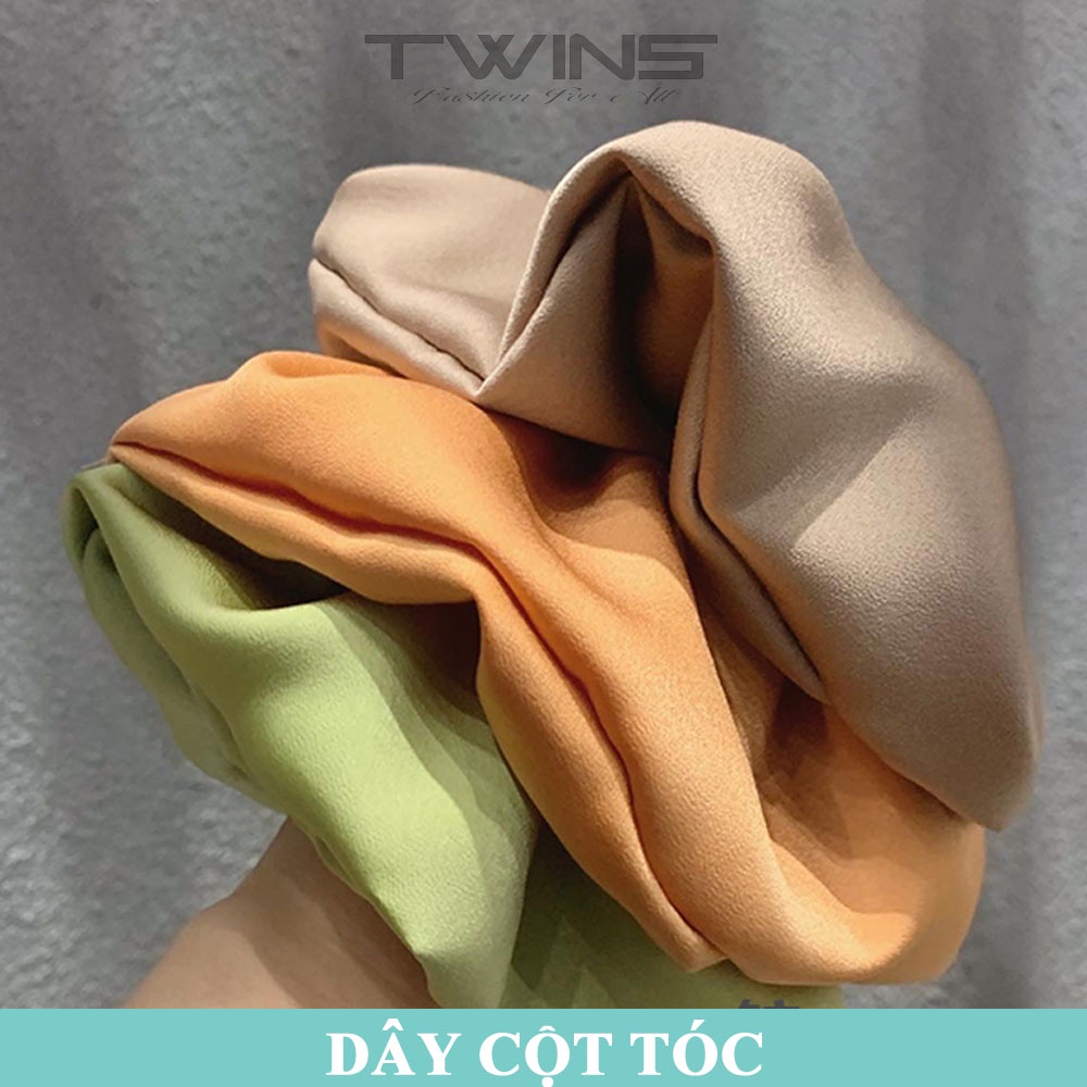 Dây cột tóc, buộc tóc scrunchies SD202 dễ thương, cute, xinh đẹp phong cách Hàn Quốc làm phụ kiện tóc thời trang cho nữ