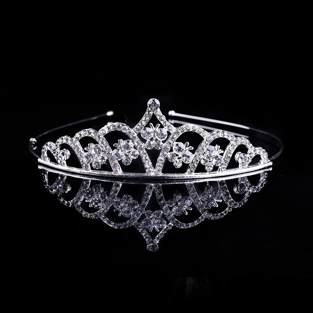 Head Piece Hair Jewelry Hair Accessories Crystal Rhinestone Crown Headband
