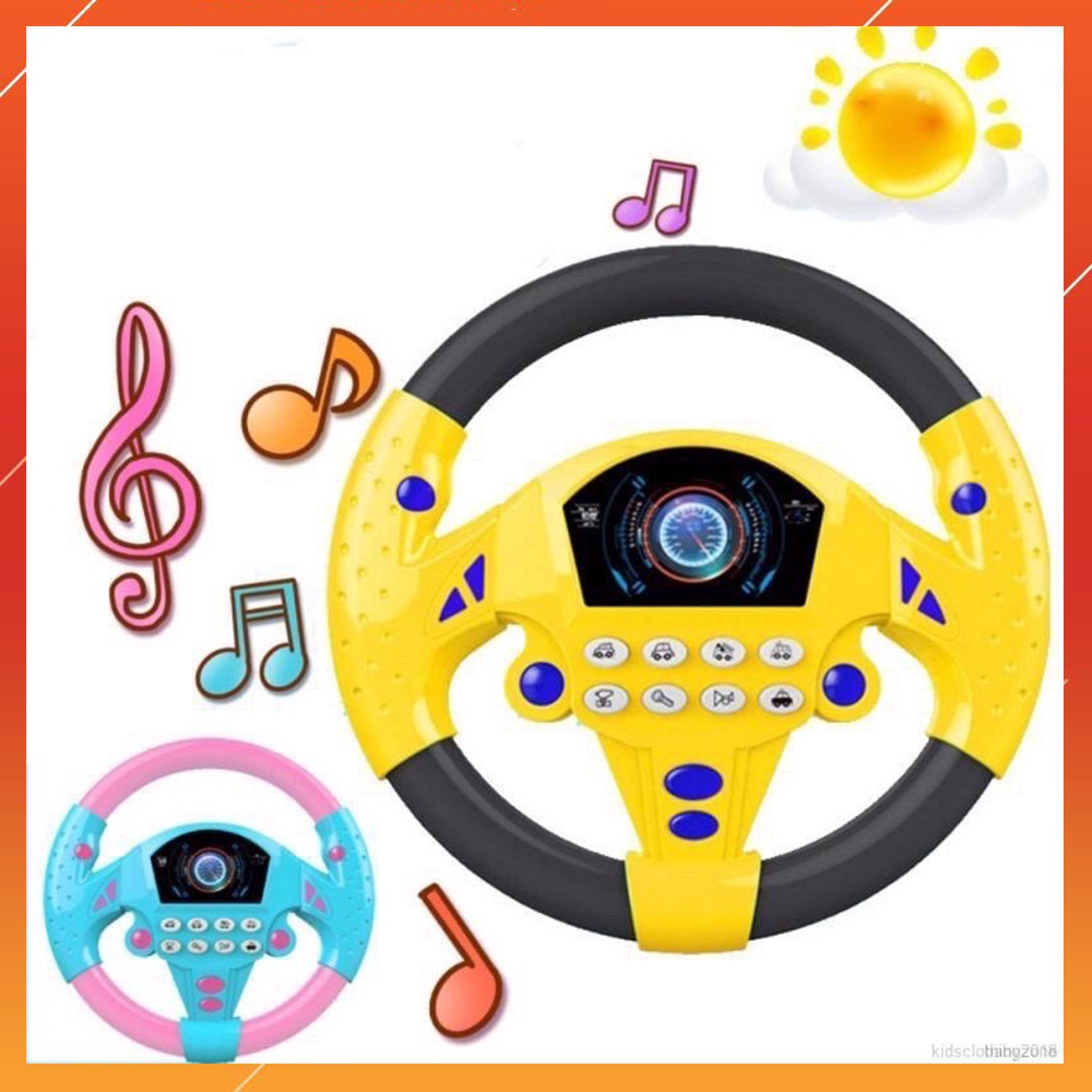 Đồ Chơi Vô lăng 🚖Xe Hơi Cho Bé - Kèm âm thanh vui nhộn, sản phẩm đồ chơi trẻ em, có video thực tế