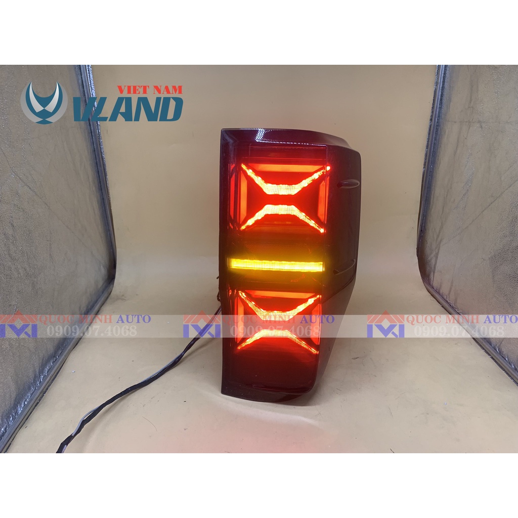 1 CẶP ĐÈN HẬU FORD RANGER 2012-2021 CHÍNH HÃNG VLAND MẪU SỐ 2