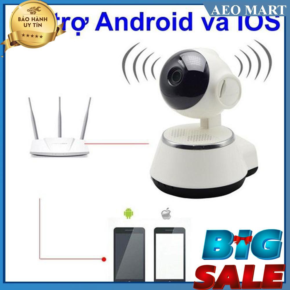 Big sale -  Camera v380,camera wifi IP V380 tích hợp microphone ghi âm thanh,đàm thoại 2 chiều