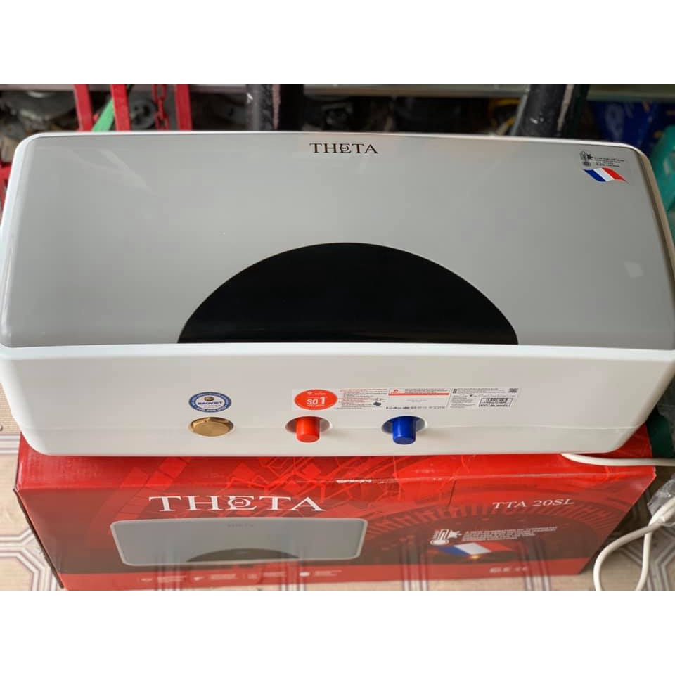 Bình nóng lạnh gián tiếp Rossi Theta 30 Lít Ngang  chính hãng, bảo hành 7 năm toàn quốc, tân á đại thành online