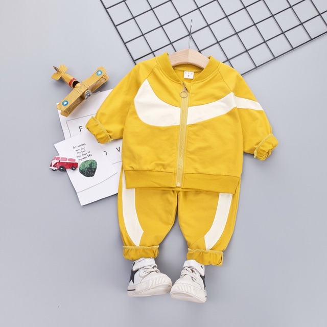 BỘ THỂ THAO KHOÁ KÉO SÀNH ĐIỆU CHO BÉ YÊU | BigBuy360 - bigbuy360.vn