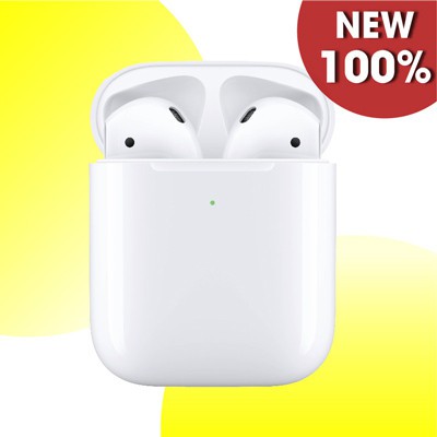 Tai Nghe Bluetooth Không Dây Airpods 2 đổi tên định vị sạc không dây Pin trâu 4 tiếng