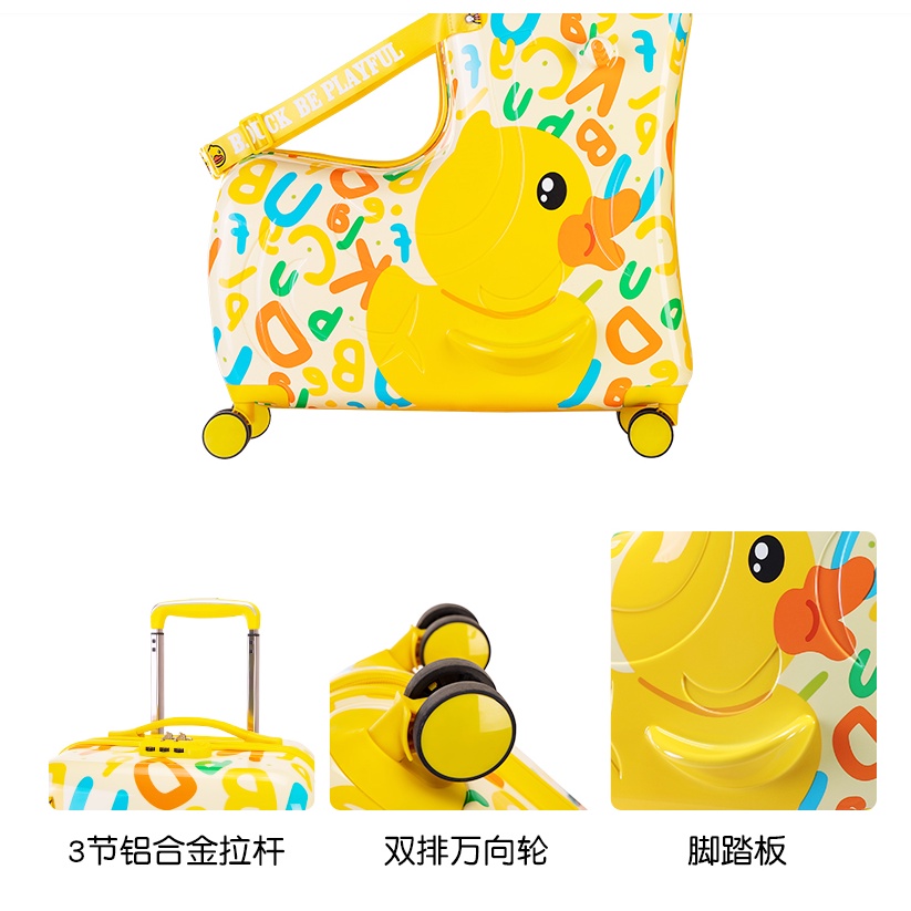 Vali cho bé B.Duck hàng chính hãng bảo hành 12 tháng