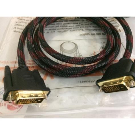 Cáp màn hình dvi dvi 24+1 dài 1,5m có lọc nhiễu, bọc lưới xịn