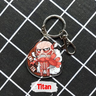 Móc Khóa Anime Attack On Titan (Loại 2)
