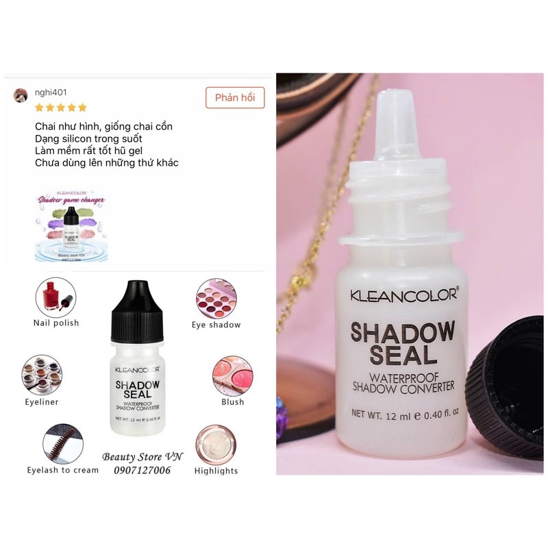 Kem Lót Mắt Dạng Lỏng Kiềm Dầu Chống Nước, Làm Mềm Makeup Bị Khô Đa