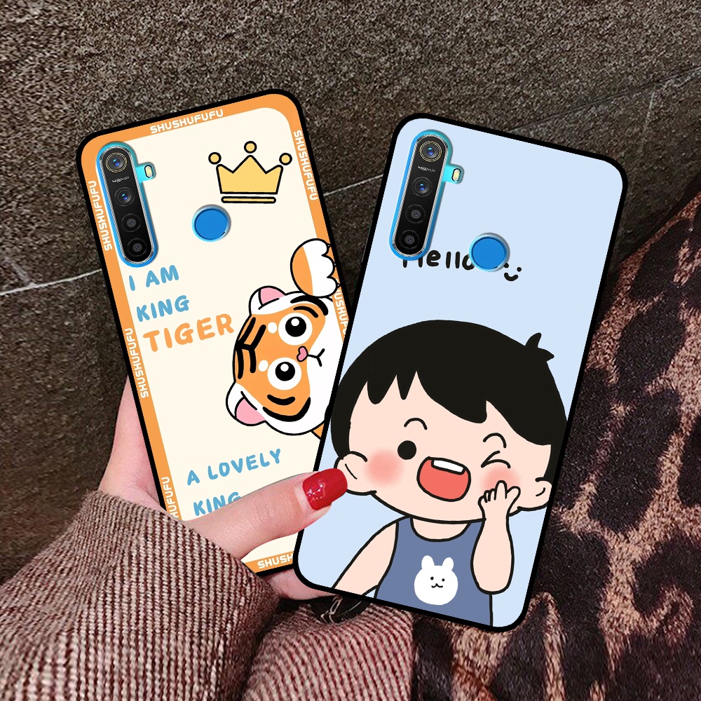 Ốp Realme 5 / 5i / 5 Pro / C3 in hình mickey, hổ, kingtiger siêu rẻ T19 - T24